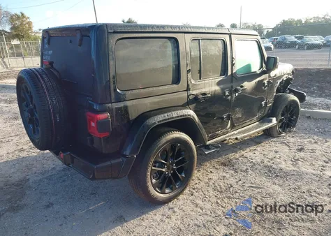 2021 Jeep Wrangler Unlimited High Altitude z USA, uszkodzony, nr VIN 1C4HJXEG5MW865810
